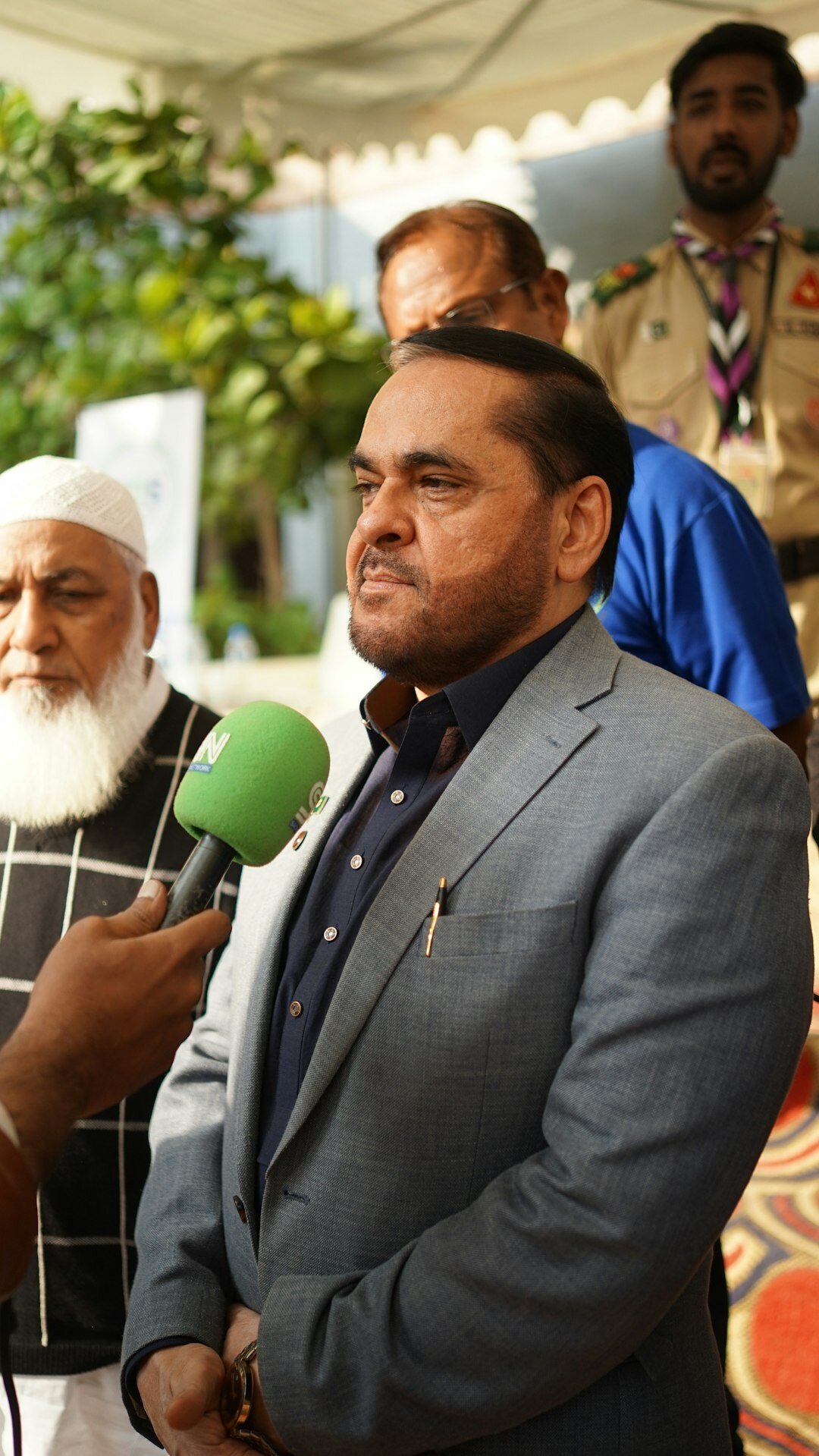 panel discussion at media conference